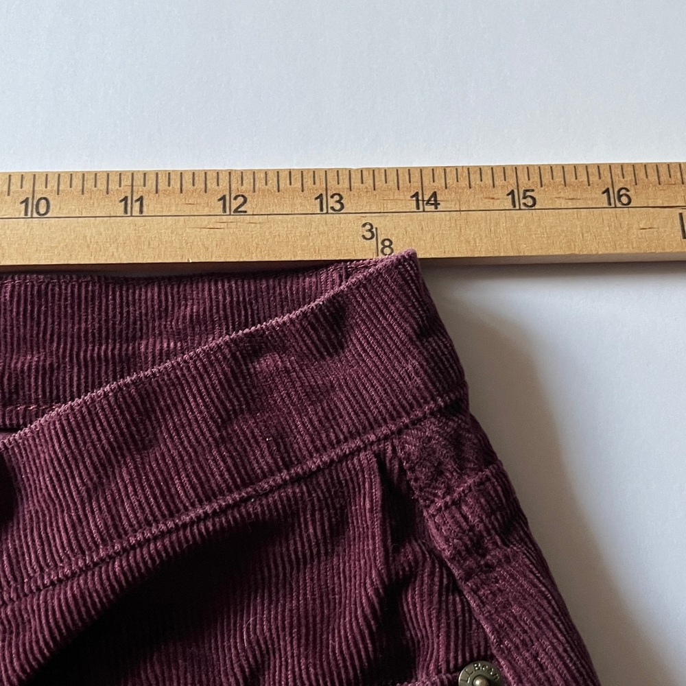 LL Bean Beanflex‎ Straight Leg Favorite Fit Corduroy Pants 6 Petite - Picture 5 of 12